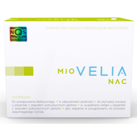 MIOVELIA NAC 15 KAPSUŁEK STYMULACJA OWULACJI PCOS